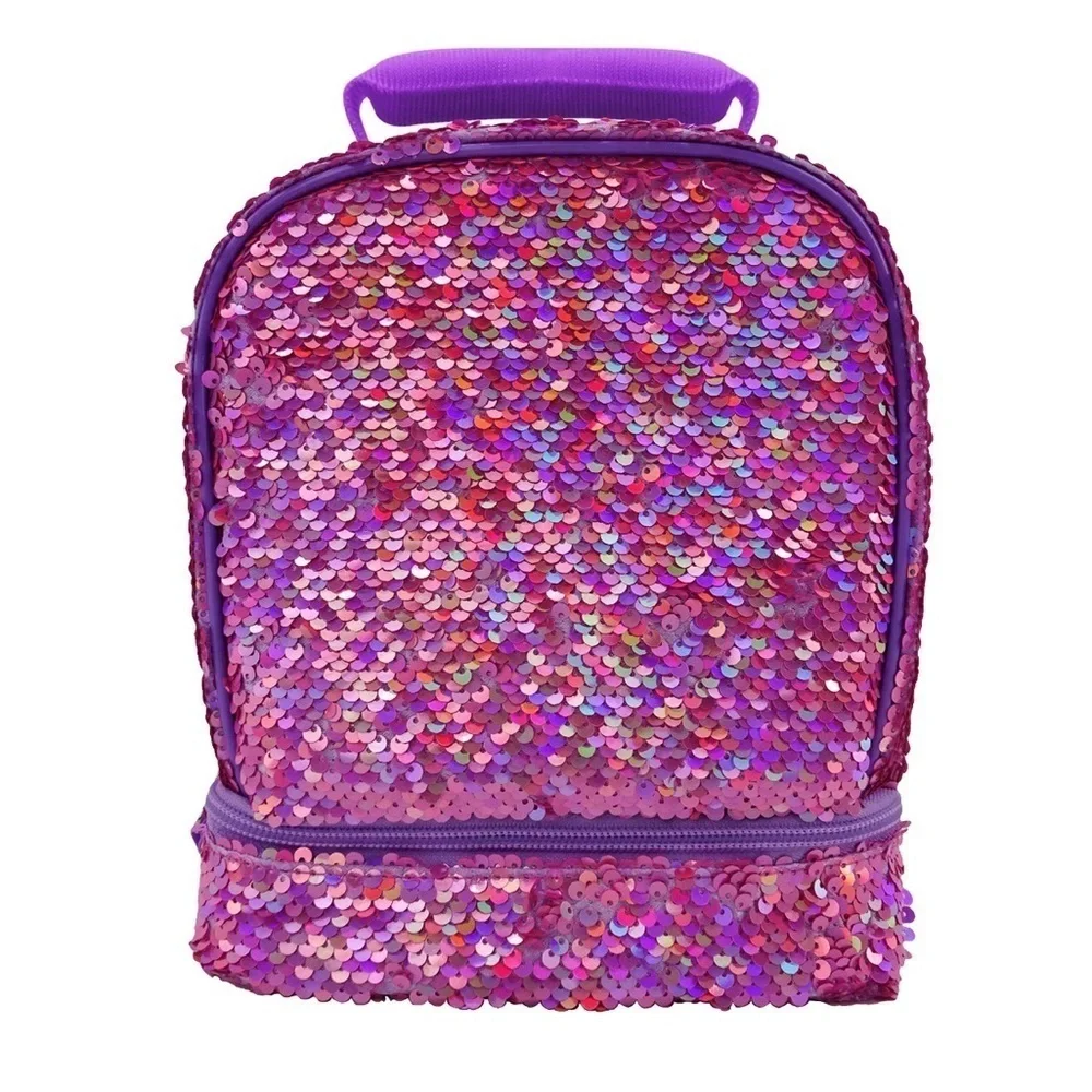 Reusable sparkly lunch bag